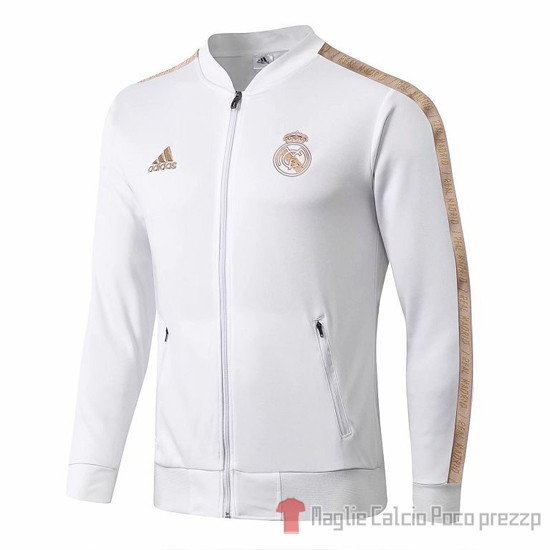 Giacca Real Madrid 2019/2020 Bianco e Oro - Clicca l'immagine per chiudere